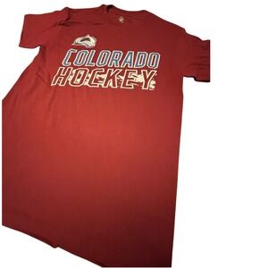 Colorado Avalanche Hockey NHL Maroon‎ Graphic T-Shirt Mens M NWT